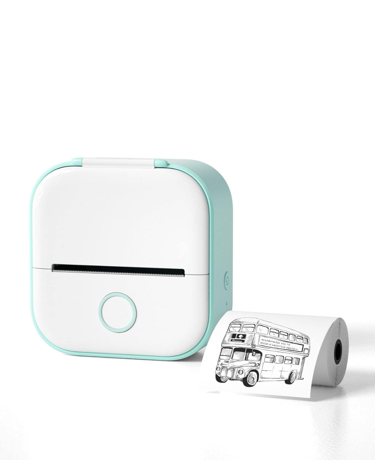 Mini imprimante portable. imprimante d'autocollants sans encre. note  d'étude cadeau pour enfants – ANALYTICS™
